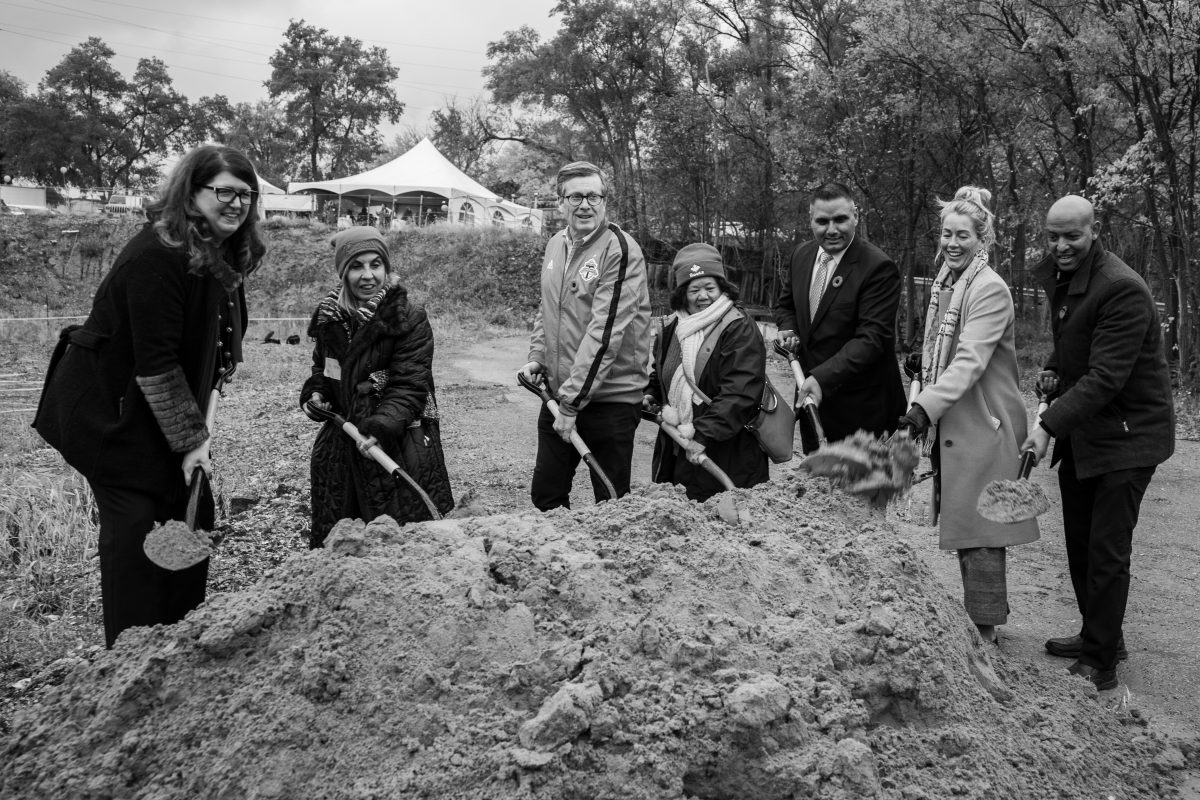 Groundbreaking ceremony for The Humber, November 2019